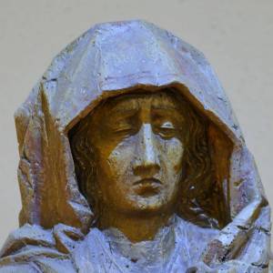 Mater Dolorosa in der Pieta im linken Querschiff