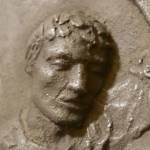 Jesus fällt zum erstem Mal im Kreuzweg in der Kreuzkapelle